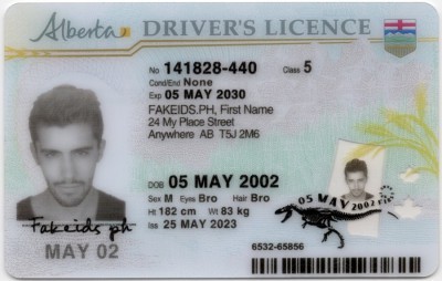 Alberta-AB Canada Fake ID