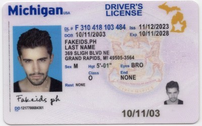 Michigan-MI Fake ID