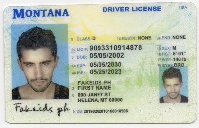 Montana-MT Fake ID