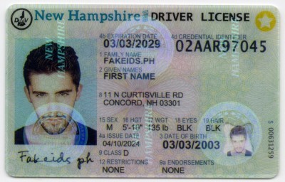 New Hampshire Fake ID