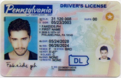 Pennsylvania-PA Fake ID