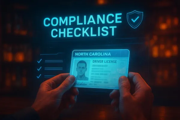 North Carolina ID Check Compliance Checklist for Alcohol Service